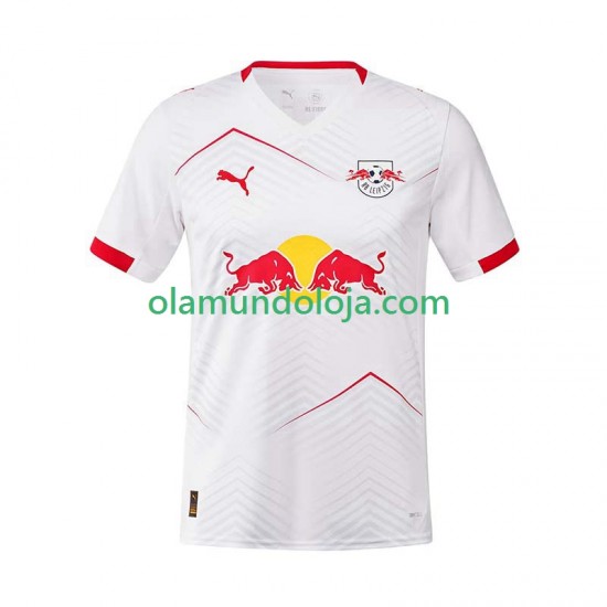 Camisola RB Leipzig Xavi Simons 10 Homem Equipamento Primeiro 2025-2026 Manga Curta